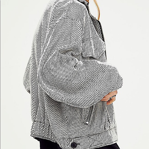 Free People Shane Slouchy Bomber - Picture 3 of 3